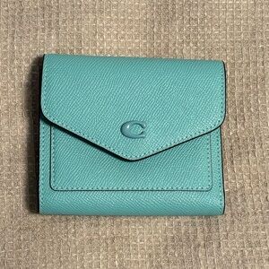 Coach Wyn Wallet in faded blue. Brand new.